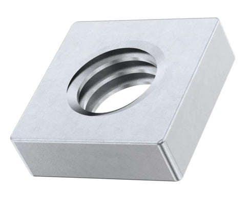 Generic M3nS M3 3D A2 562 25) - Thin Square Nuts for PRUSA & Zaribo Printers - Stainless Steel - Conform to DIN