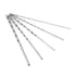 2-5mm Drill Bit Set, 5pcs HSS Steel Shank Twist Drill Bits for Metal Woodworking Tools