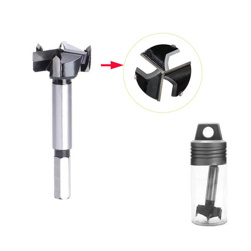 Forstner Drill Bits 38mm (1-1/2 inch) - Tungsten Carbide Upgraded Version Wood Hole Saw for Drilling