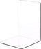 GpahrrDnij Thickened Transparent Acrylic Bookshelf Bookstand L Shaped Bookend Bookholder Fixed Desk Book