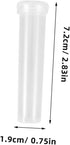 1set Levemolo Floral Tubes Reusable Water Containers for Fresh Flower Stems for Carnations Roses Sunflowers Lightweight