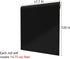 Decotalk Black Contact Paper for Cabinets, Peel and Stick Wallpaper, 17.7"x120" Matte Solid Black Removable Film