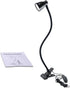 Clamp Desk Lamp, Clip on Reading Light, 3000-6500K Adjustable Color Temperature, 10 LED Beads, 6 Illumination Modes