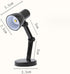 anso 10cm Adjustable Mini LED Reading Lamp Table Light Desk Lamp Ornament Desktop Decoration
