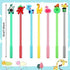 SANNIX 20 Pieces Cartoon Cute Gel Ink Rollerball Pens Bulk, Assorted Styles, Novelty Writing Pen for Kids, School,