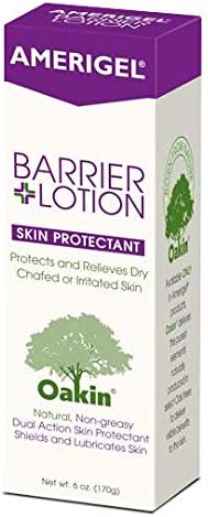 AMERIGEL Barrier Lotion, 6 oz. - Skin Protectant for Chafed, Cracked, and Chapped Skin