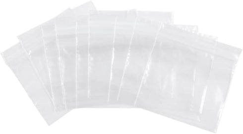 Dazzling Displays 3 x 3 Resealable 2 Mil Poly Bags (100-Pack)