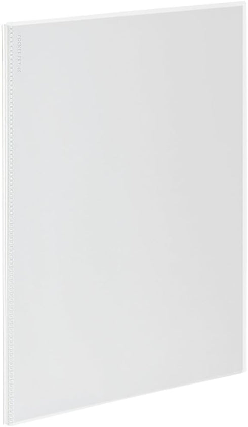 Kokuyo Pocket File Novita a, A4, 12 Pockets, Transparent, Japan Import for Expandable Clear Book