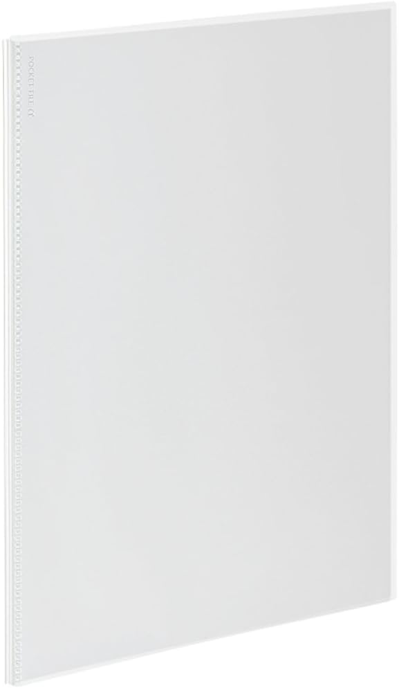 Kokuyo Pocket File Novita a, A4, 12 Pockets, Transparent, Japan Import for Expandable Clear Book