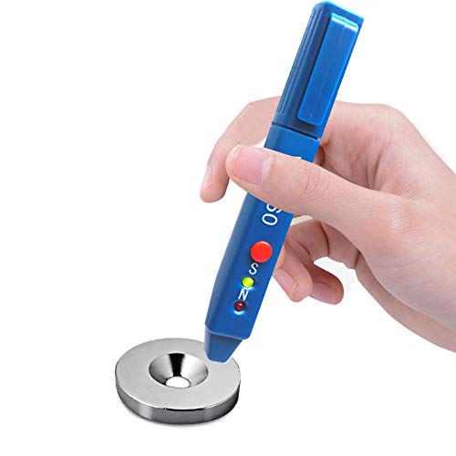 Magnetic Polarity Tester, N/S Test Gauss Meter, Magnetic Pole Identifier Detection Pen