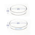 10pk Glass Petri Dishes, 90x20 mm Autoclavable Borosilicate Glass Cell Culture Dishes with Clear Lid for Laboratory