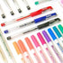 BAZIC Essence Assorted Color Gel-Pen with Cushion Grip - 6 Per Pack