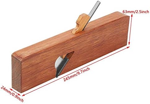Woodworking Hand Plane, Mini Kanna Block Plane for Chamfering and Smoothing, Small Wood Cutting Tool