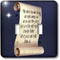3dRose lsp_165733_2 Double Toggle Switch, John Verse On A Scroll with Christmas Star