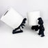 Set 3D Funny Toilet Paper Holder Free Standing Bathroom - Printed Black Ant Roll Holder, Paper Towel Rolls Dispenser