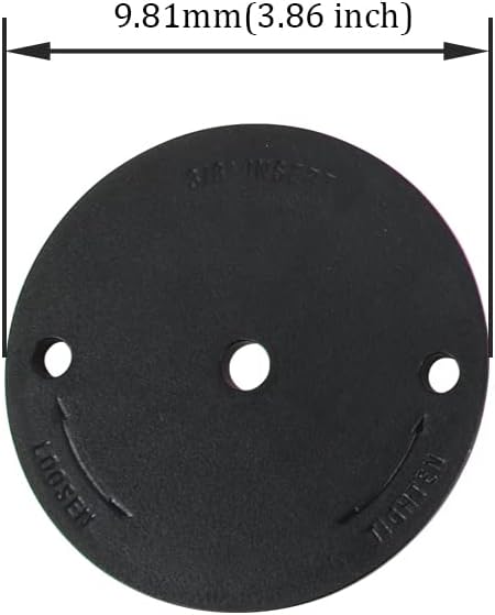 Set 5 Pack, RTS02B O'SKOOL Router Table Insert Ring for O'SKOOL Aluminum Router Table Insert Plate