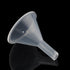 10Pcs White Small Clear Plastic Mini Funnels for Bottle Filling, Perfumes, Essential Oils, Lab Supplies