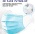 PURE GEM Premium Pack of 3-Ply Disposable Kids Face Masks for Boys and Girls, Bulk Pack for School Use
