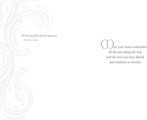 Boxed Christian Anniversary Greeting Cards with Envelopes, Anniversary Blessings, KJV Scripture, Package of 12