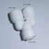 YZM 10 pcs 1/4" Quick Connect Push in to Connect Water Purifiers Tube Fittings for RO Water System