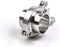 ZGHQHCDRH 304 Stainless Steel Sanitary Tri Clamp Weld Ferrule Set with Silicon Gasket