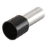Baomain AWG 8/10.0mm² Wire Copper Crimp Connector, Insulated Ferrule Pin Cord End Terminal, Pack of 100, Black