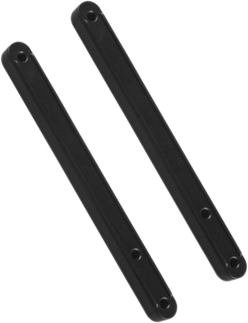 Veemoon 2pcs Side Mount Cabinet Drawer Slides with Smooth Wheel Track Guides