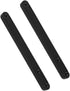 Veemoon 2pcs Side Mount Cabinet Drawer Slides with Smooth Wheel Track Guides