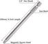 6Pcs 1/4 Inch Shank Long Magnetic Square Head Screwdriver Bits Set Power Tools SQ1 SQ2 SQ3 (100mm) by Fongmore