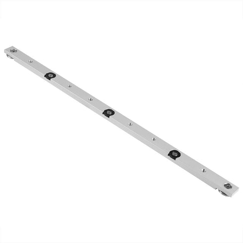 Miter Bar Aluminium Alloy, Jig Fixture Bar Slider, Table Saw Gauge Rod Woodworking Tool 450mm