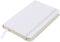 JAM Paper Hardcover Notebook, Small Journal, 3 1/2" x 5 1/2", White, 100 Lined Sheets, Sold Individually