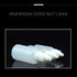 10PCS Plastic Squeezable Dropper Bottles, Empty White Clear Liquid Bottle with Cap, 5ML/15ML