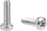 uxcell M3x10mm Machine Screws Pan Phillips Cross Head Screw, 304 Stainless Steel Fasteners, 100Pcs