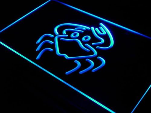 ADVPRO Crab Seafood Food Cafe LED Sign Neon Light Sign Display j334-b(c)