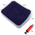Inflatable Travel Footrest Pad Foot Rest Pillow Soft Flocking Pillow Flights Relax Cushion Ottomans Leg Up with Air