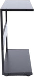 Ageanbri 2-Tier 20kg/44lbs Computer Carts & Machine Stands Rolling Computer Stand Each Layer Max Load-Bearing PC Stand