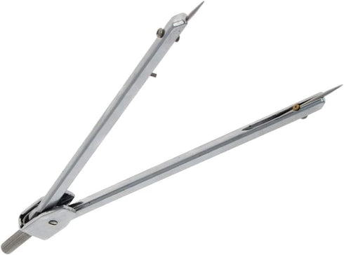Utoolmart Professional Geometry Compass, Math Compass, Metal Precision Compass for Drafting and Woodworking