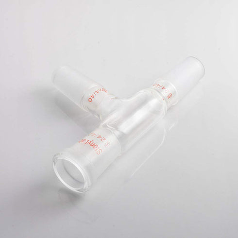 StonyLab 3 Way Distilling Adapter with 24/40 Joints for Distillation Apparatus