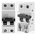 2P 250V Low-Voltage DC Miniature Circuit Breaker 63A for Solar Panels, Grid System, DIN Rail Mount