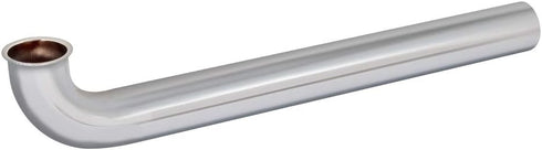 EZ-FLO 15 Inch Heavy Duty Brass Waste Arm, Direct Connection, 22 Gauge, Chrome, Model 35017