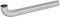 EZ-FLO 15 Inch Heavy Duty Brass Waste Arm, Direct Connection, 22 Gauge, Chrome, Model 35017