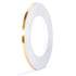 Gold Duct Tape, Metallic Mylar Film Tape, 1/5 Inch X 164 Ft, Vinyl Pinstripe Tape for Detailing, Wall, Floor, Tile, Car