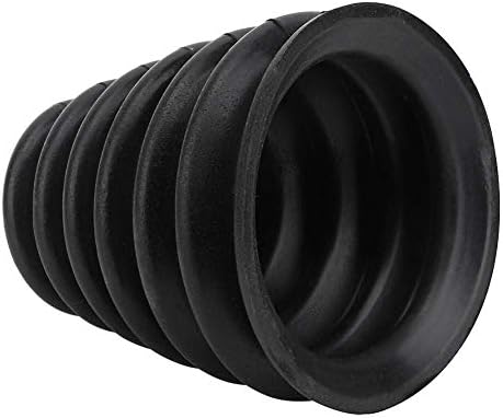 3Pcs Rubber Dust Cover for Electric Hammer Drill, Scalable Collector for 6mm-16mm Drill Bits (Black)