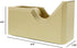 JAM PAPER Colorful Desk Tape Dispensers - Gold, Sold Individually