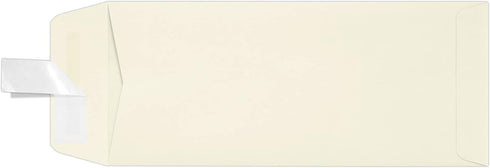 LUXPaper #10 Policy Business Envelopes, Peel & Press, 50 Qty, Natural