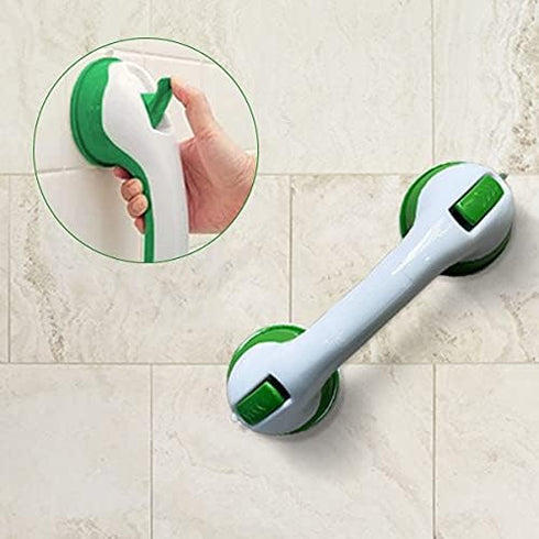 Punch-free(29.5x9.7x8cm) Shower Handle, Bath Grab Bar, Suction Balance Assist Bathroom Shower Handle,punch-free Safety