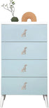 Mizhang Closet 4Pcs Cabinet Knobs Drawer Knobs,Cute Metal Dog Decorative Knob Pulls for Kitchen Cupboard Bedside Table