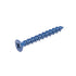 100 Qty 3/16" x 1-3/4" Flat Head Phillips Concrete Screws for Masonry, Block & Brick