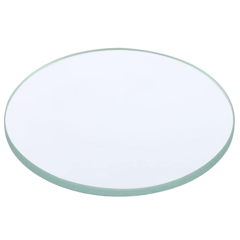 PATIKIL 12" (300mm) Focal Length Flat Convex Lens, 50mm Diameter, 4mm Height, Clear Glass Lens for Physics