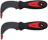 ZY325 2PCS Tools Flooring Linoleum Knife with SK-5 Carbon Steel Blade and Soft Rubber Handle for Cutting (2)